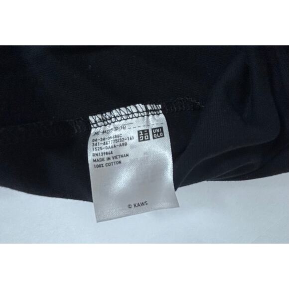 KAWS x Uniqlo Companion Limited Exclusive UT Graphic Black T-Shirt Men's XL - Picture 7 of 7